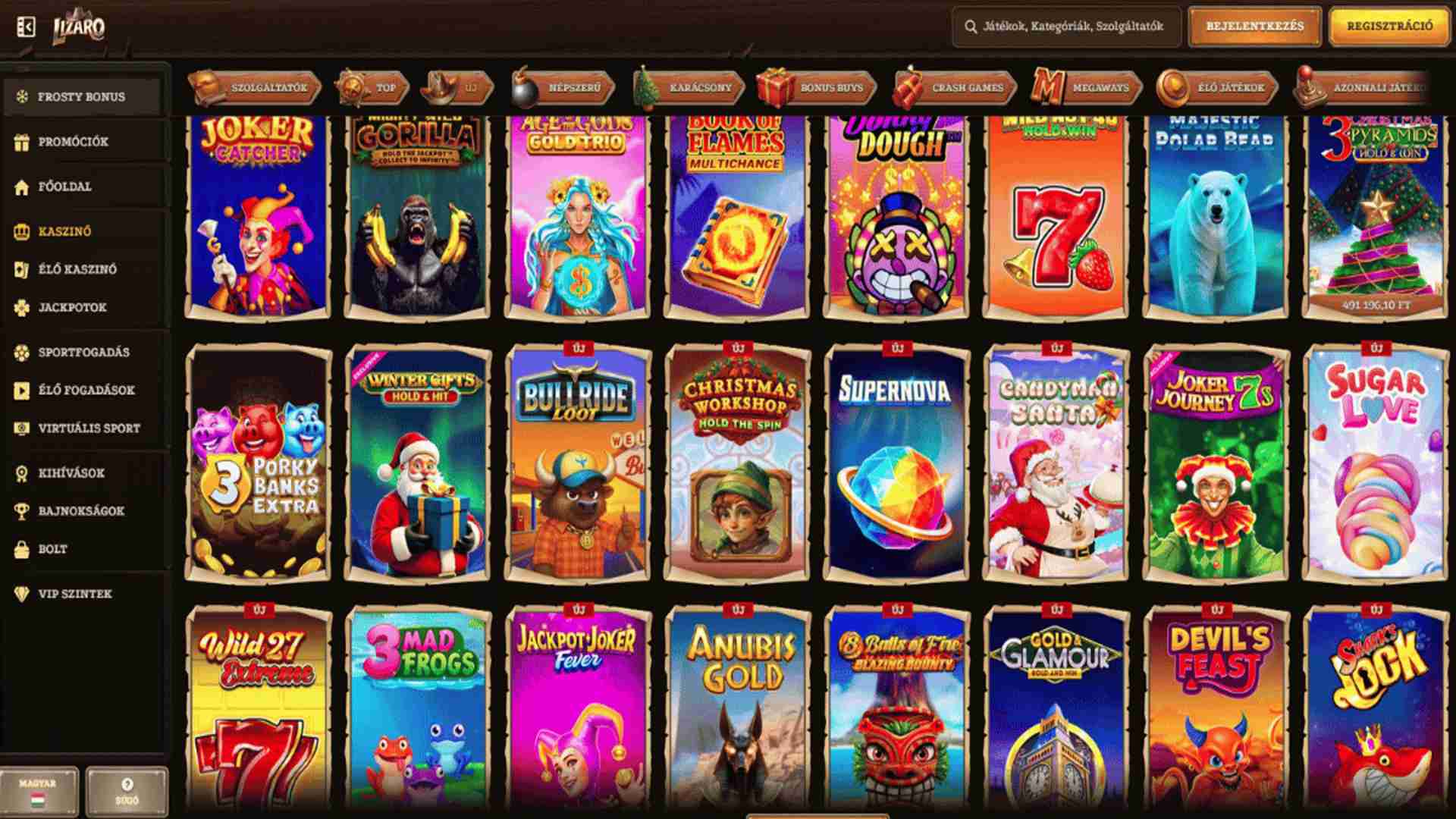Random Rewards with Fresh Reward Possibilities